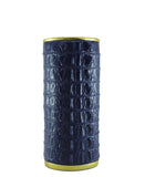 Cylinder Vase Croc - Blue