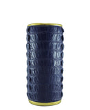 Cylinder Vase Croc - Blue