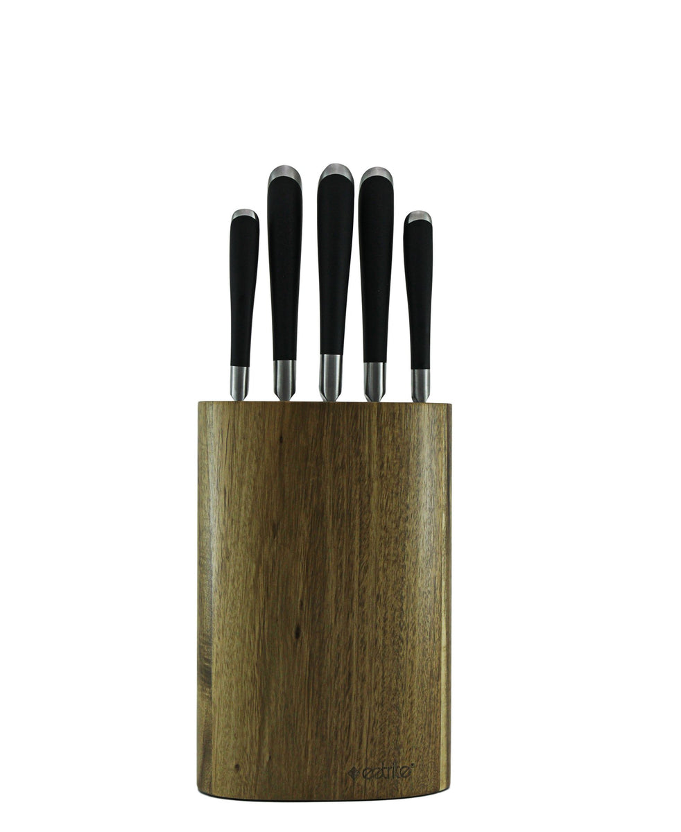 Eetrite Knife Block Set 6 Piece - Brown