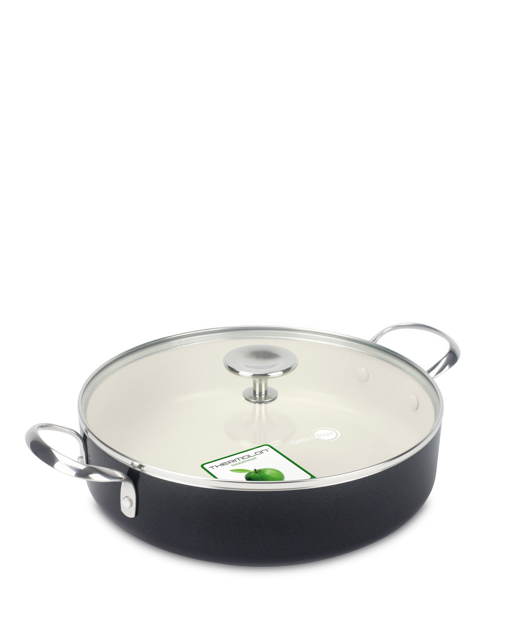 GreenPan Brussels Saute Pan 28 CM - Black