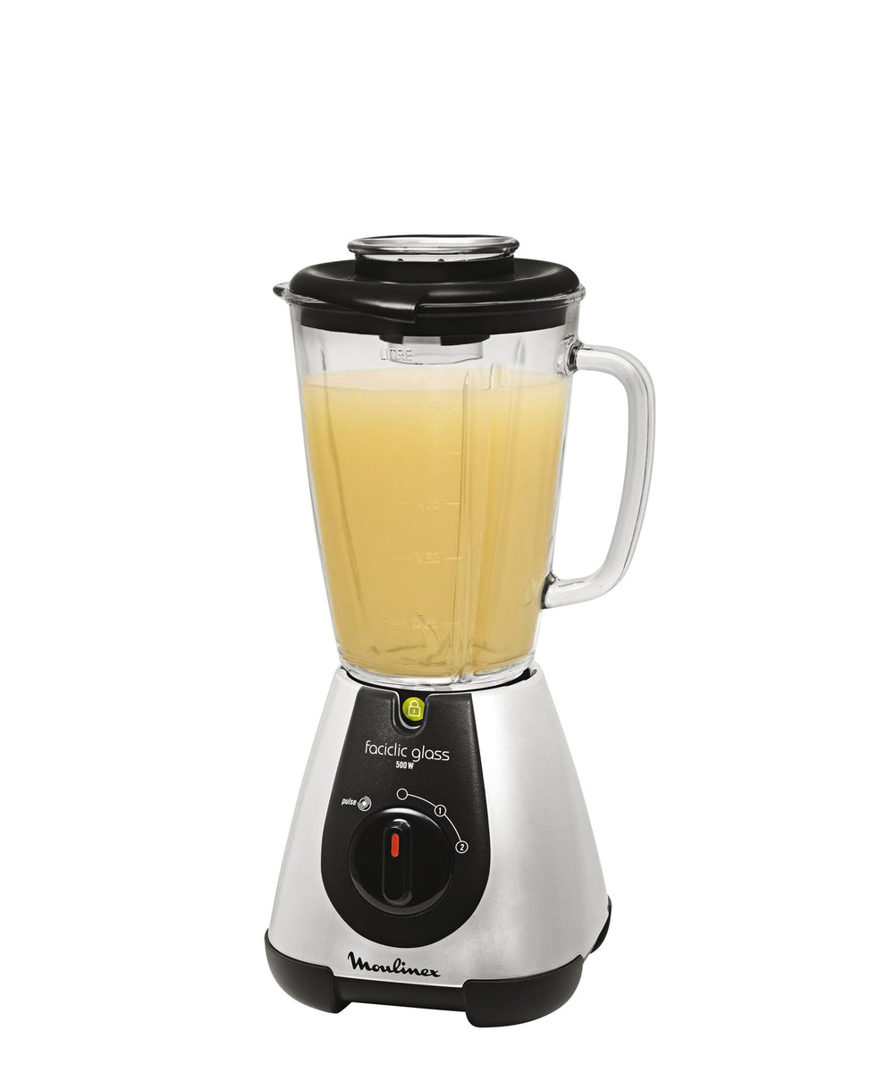 Moulinex Faciclic  Blender With Glass Jug - Black