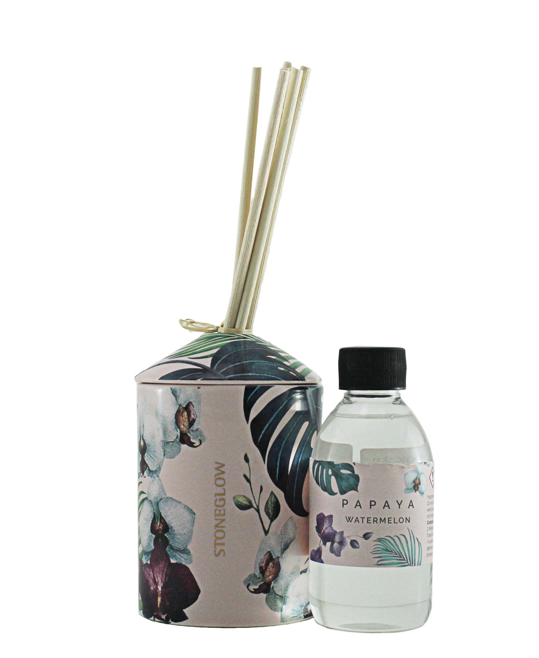 Stoneglow Papaya & Watermelon Diffuser - Cream