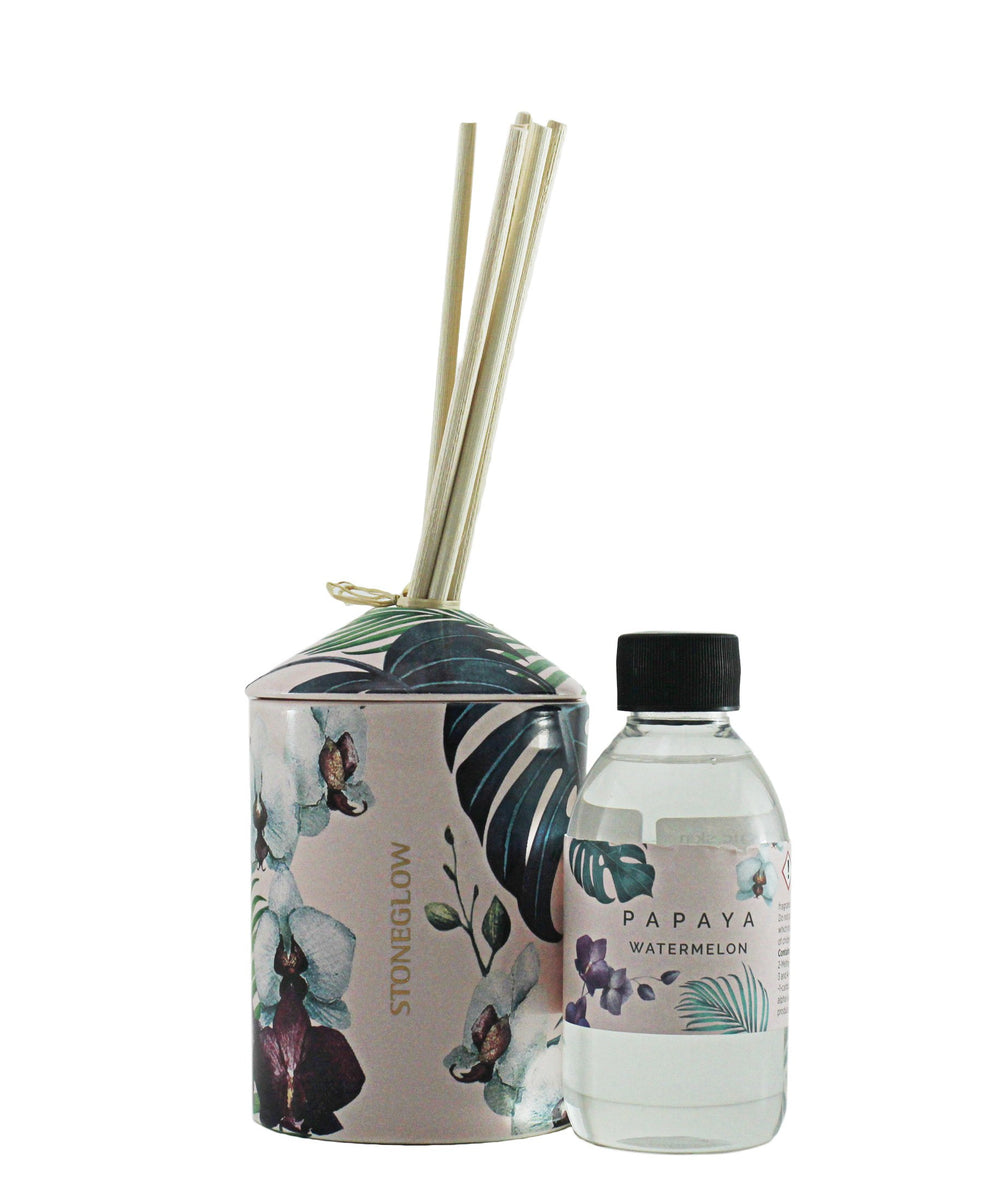 Stoneglow Papaya & Watermelon Diffuser - Cream
