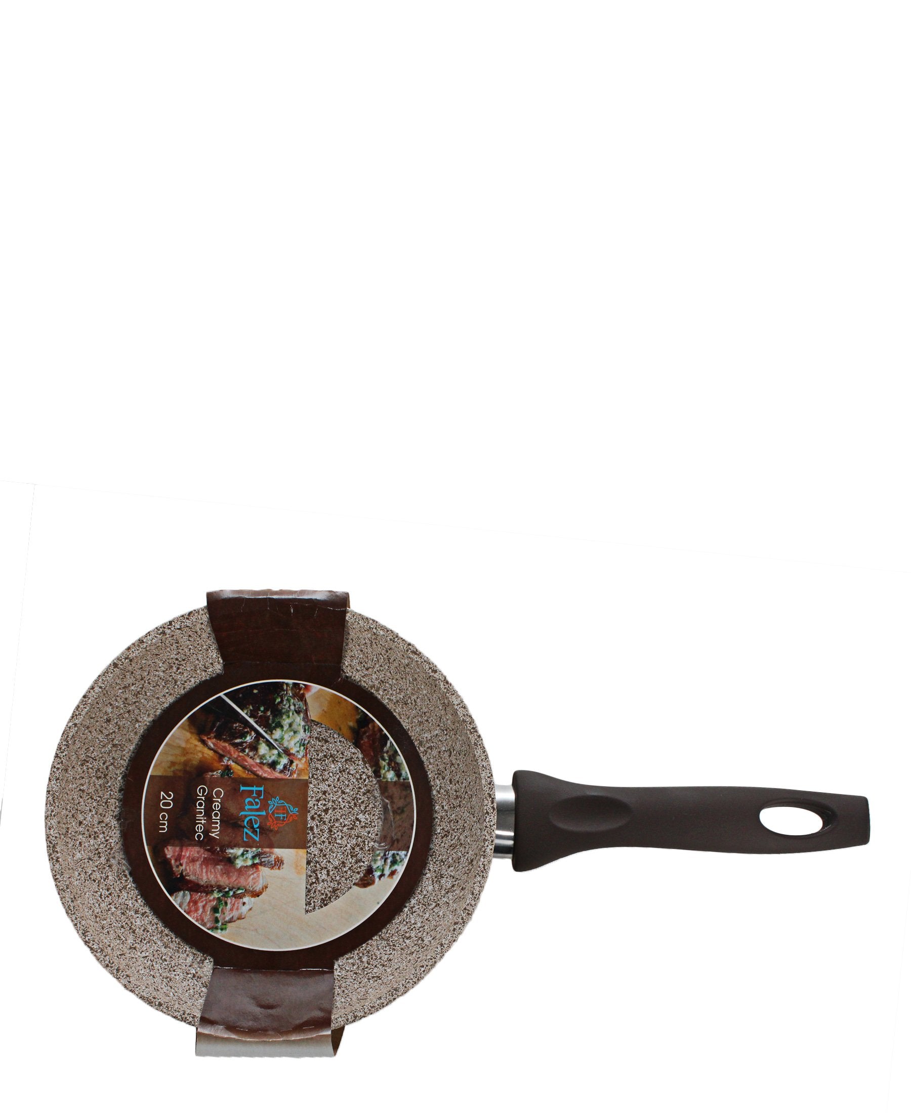Falez Saucepan 20CM - Creamy Granite
