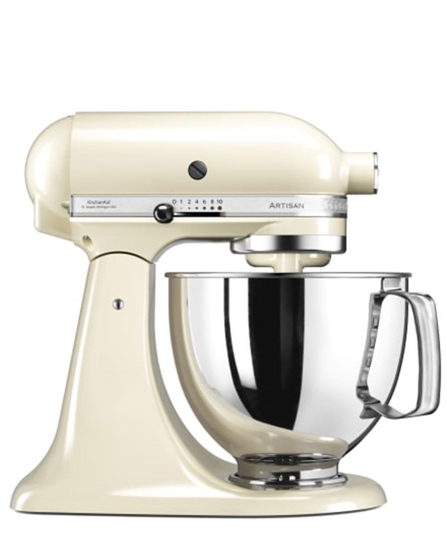 Kitchenaid 4.8L Stand Mixer + Free Stove Top Kettle - Almond Cream
