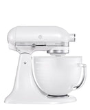 Kitchenaid 4.8L Stand Mixer + Free Stove Top Kettle - Frosted Pearl
