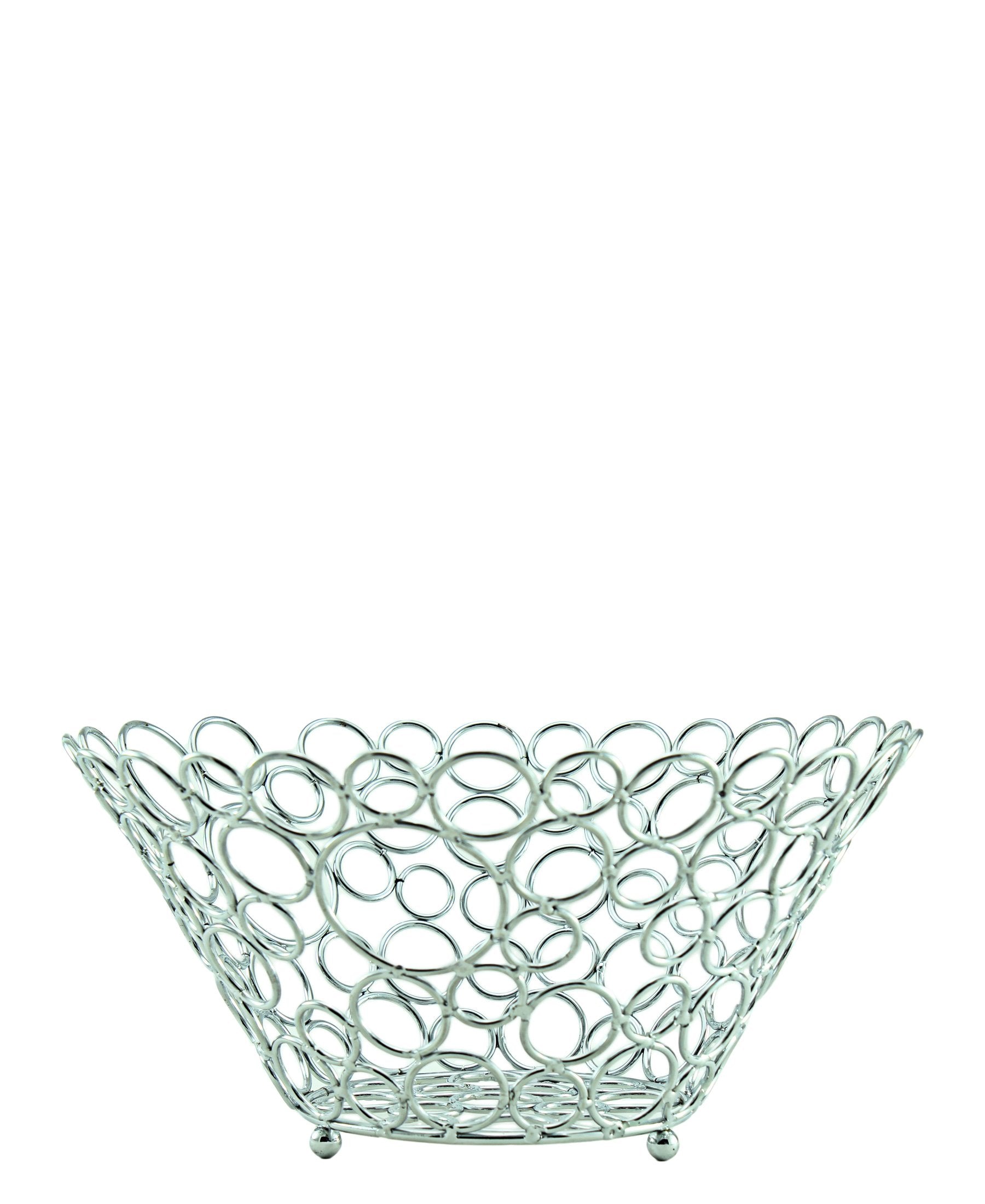 Fruit Basket - Silver