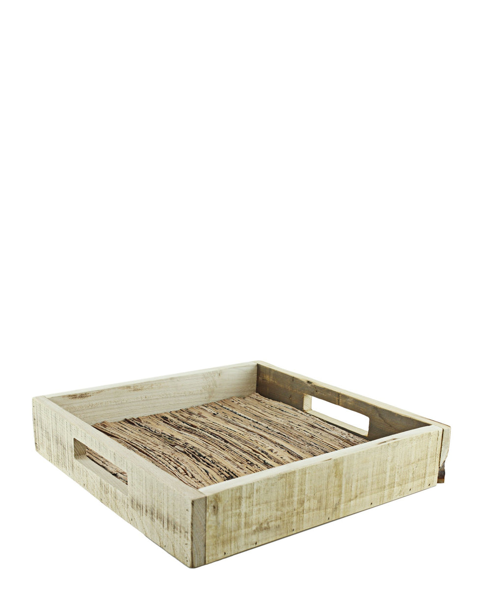 Fanel Square Tray 32CM - Brown