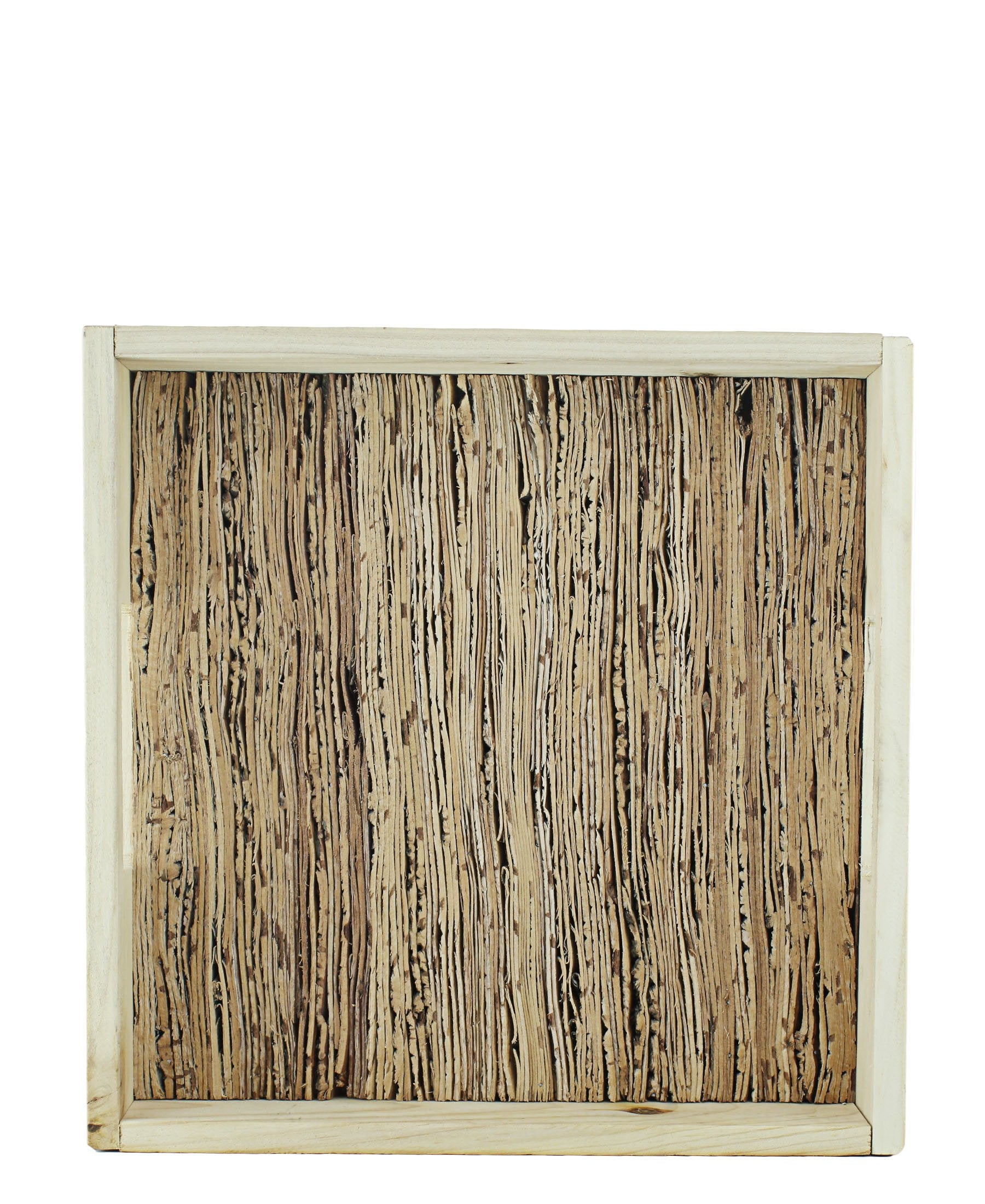 Fanel Square Tray 38CM - Brown