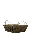 Fanel Square Basket Small - Brown
