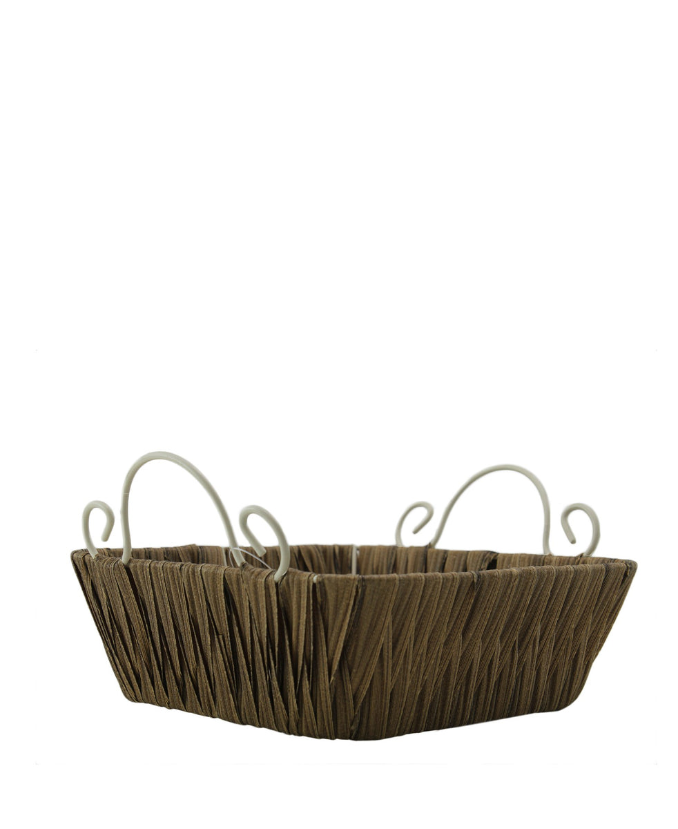 Fanel Square Basket Small - Brown