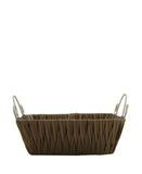 Fanel Square Basket Small - Brown