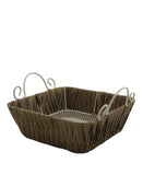 Fanel Square Basket Small - Brown