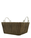 Fanel Square Basket Medium - Brown