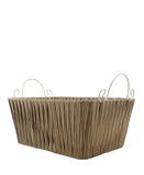 Fanel Square Basket Large - Brown