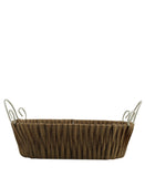 Fanel Oval Basket Large - Brown