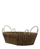 Fanel Oval Basket Large - Brown