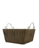 Fanel Square Basket - Brown
