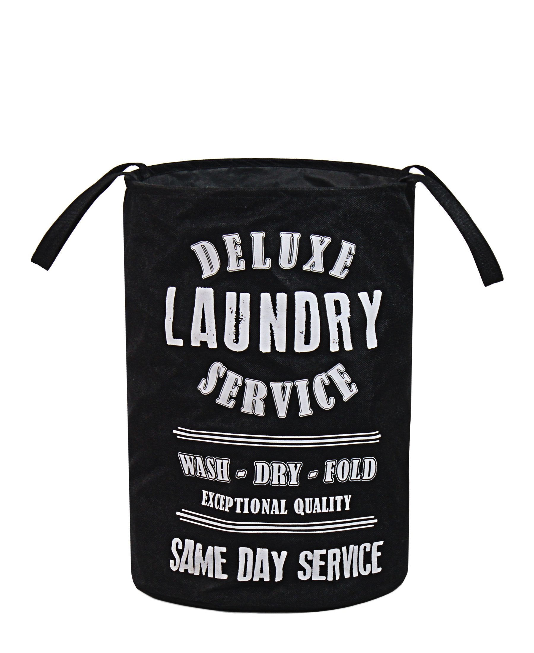 French Laundry Basket - Black