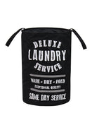 French Laundry Basket - Black