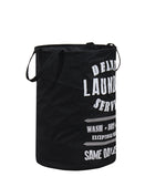 French Laundry Basket - Black