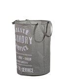 French Laundry Basket - Grey