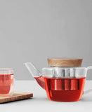 Viva Scandinavia Infuser Tea Pot - Clear