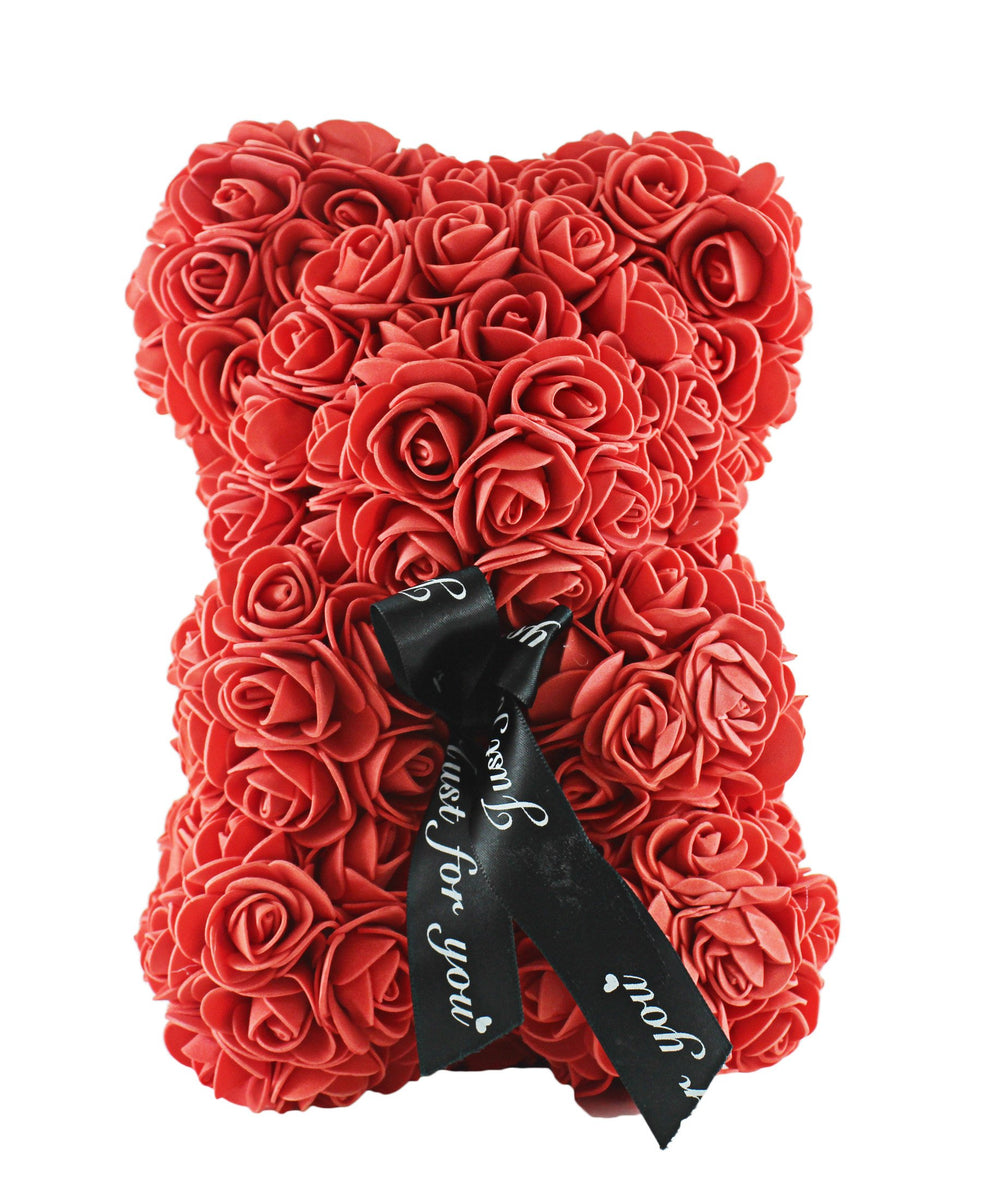 Teddy Floral Teddy Bear - Red
