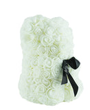 Teddy Floral Teddy Bear - White
