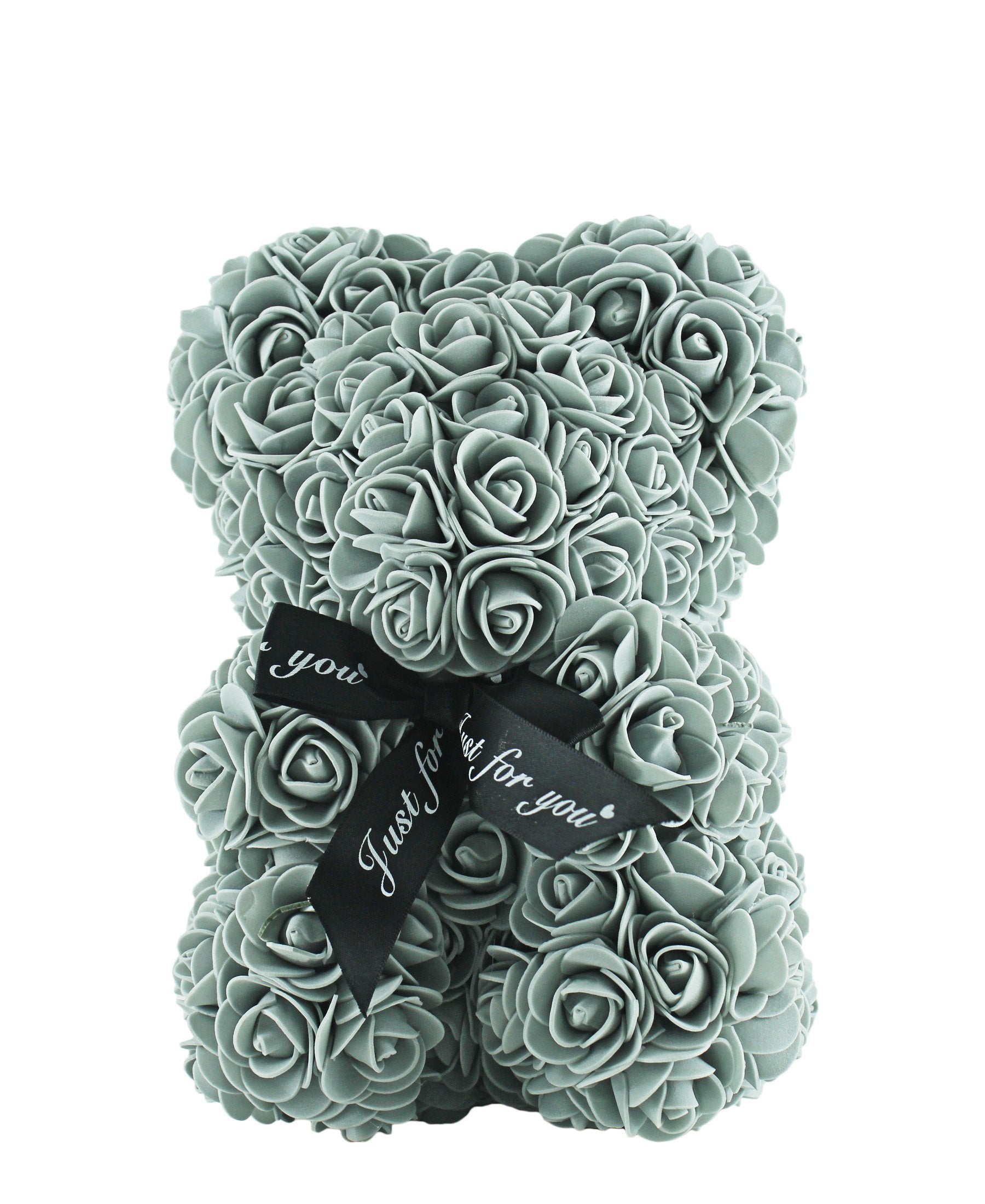Teddy Floral Teddy Bear - Grey