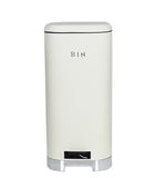 Retro Pedal Dust Bin 30LT - Cream