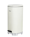 Retro Pedal Dust Bin 30LT - Cream