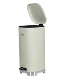 Retro Pedal Dust Bin 30LT - Cream