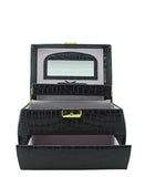 Jewellry Box - Croc Black