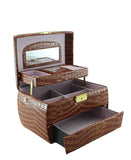 Jewelry Box 3 Levels - Croc