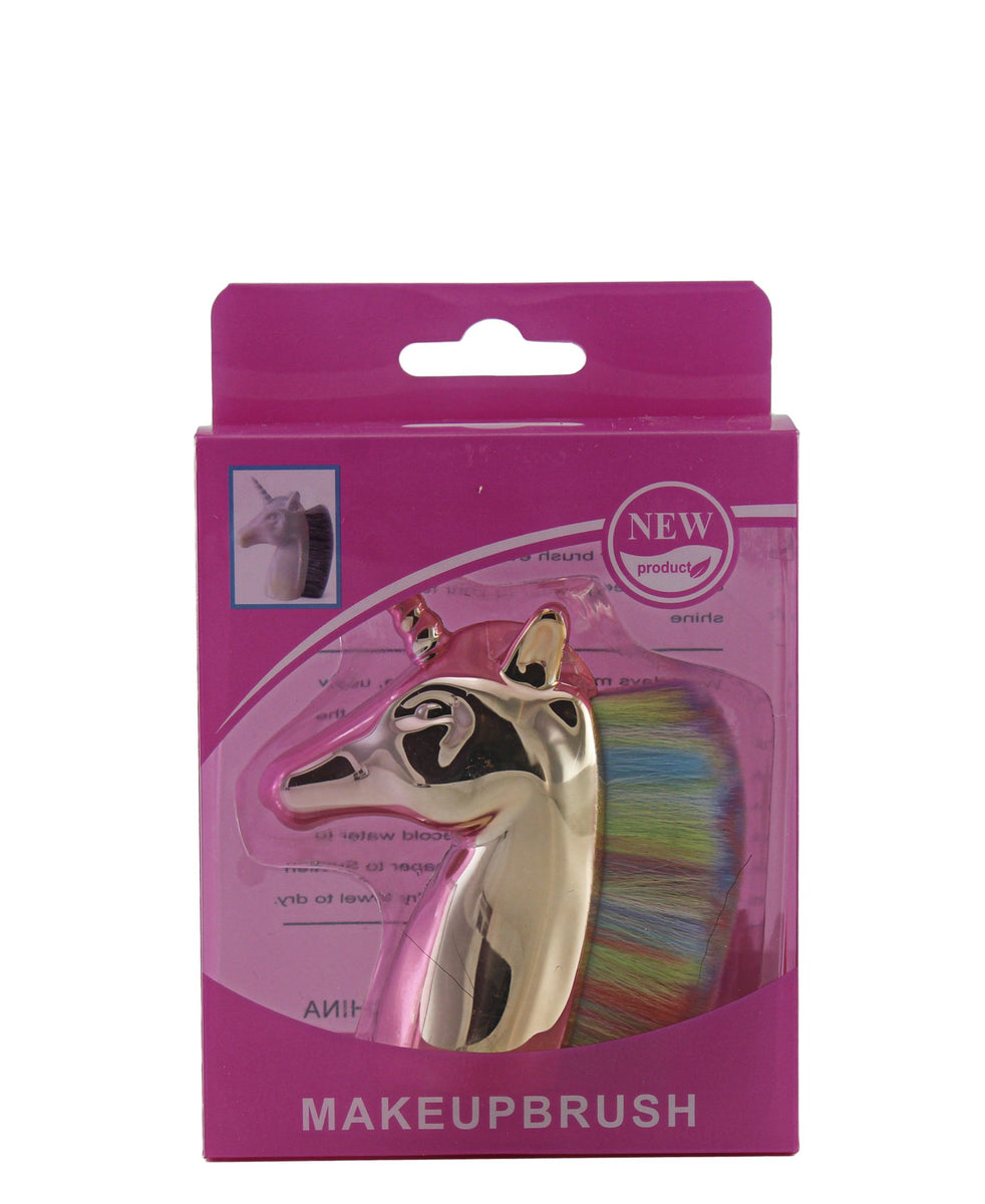 Unicorn Cosmetic Brush - Rainbow