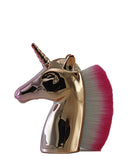 Unicorn Cosmetic Brush - Gold