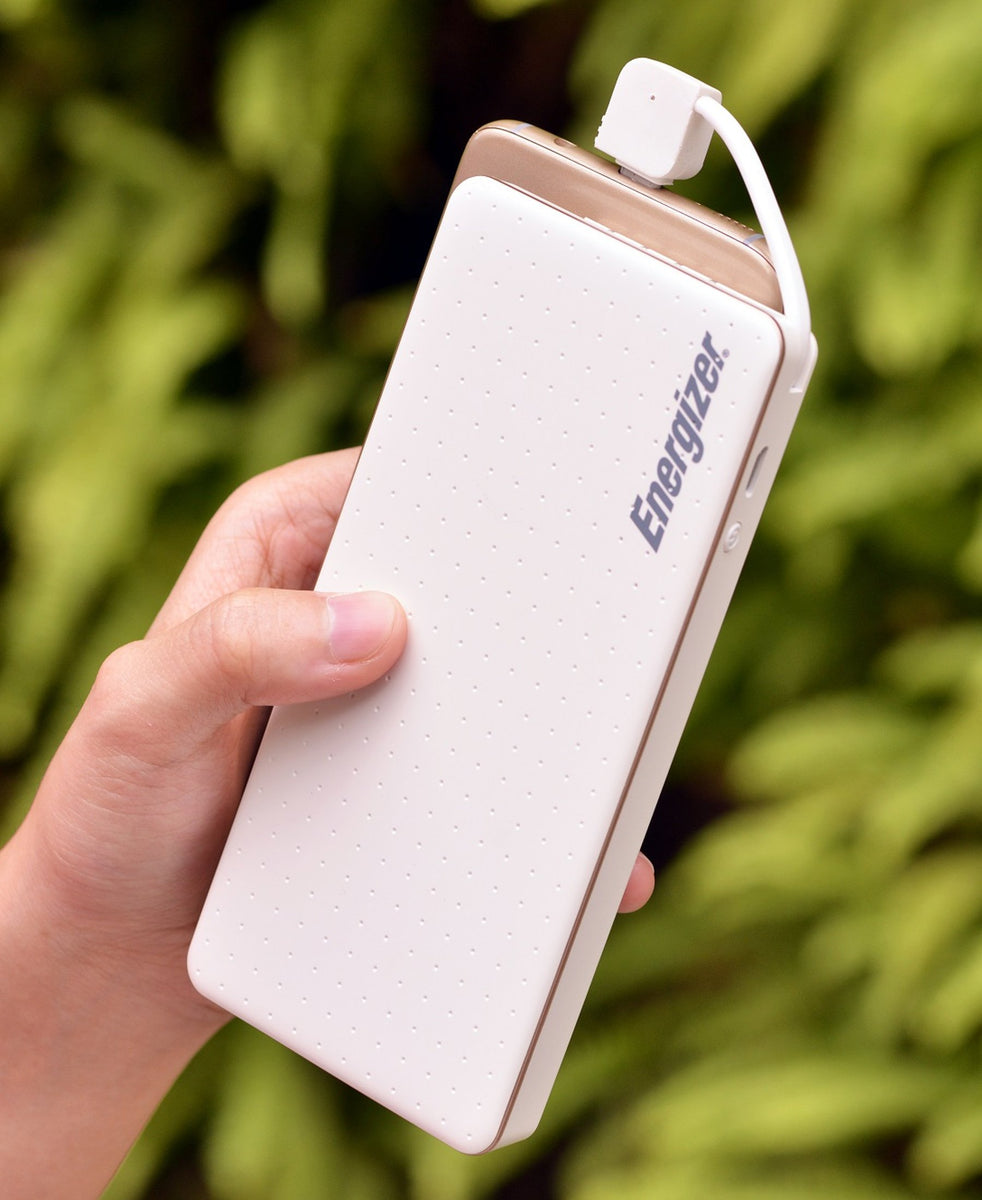Energizer Power Bank 10 000 mAh - White
