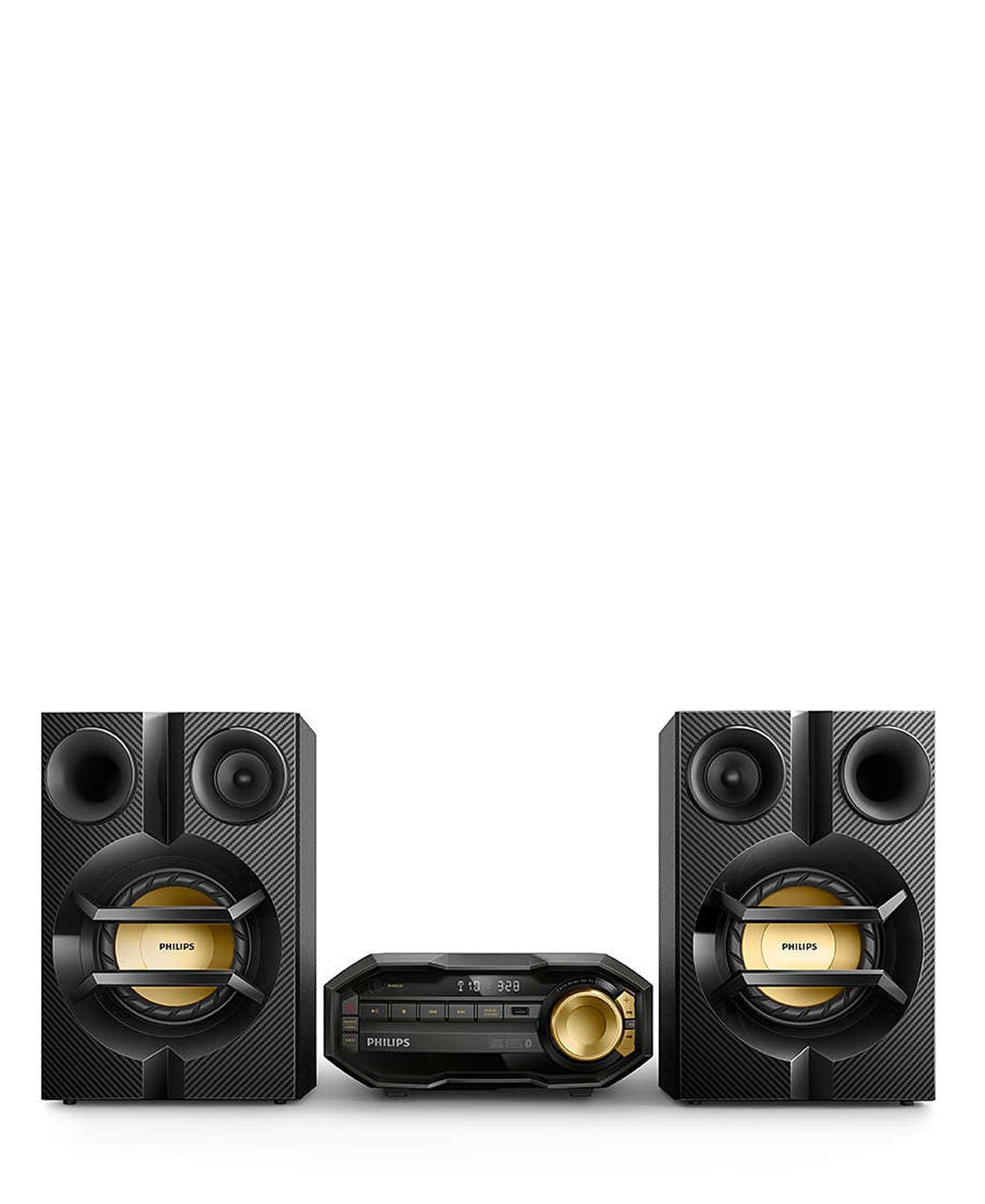 Philips Mini Hifi System - Gold