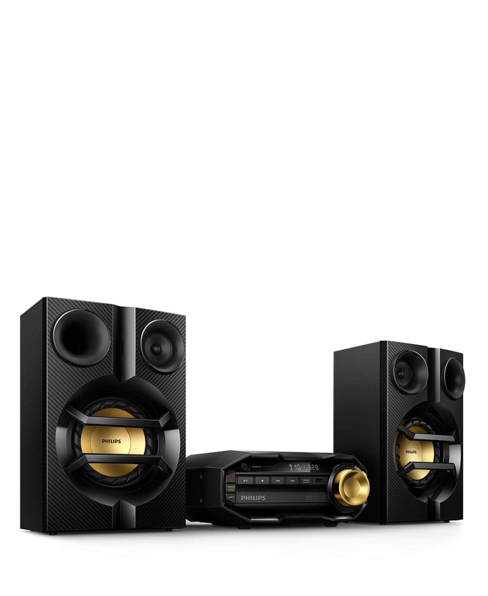 Philips Mini Hifi System - Gold