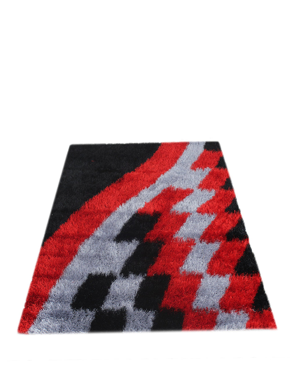 Emporium Shaggy Carpet - Red