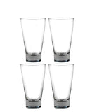 Consol Highball Glasses 4 Piece - Clear