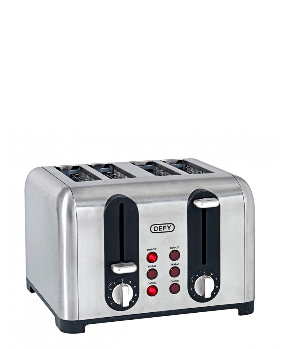 Defy 4 Slice Toaster - Silver