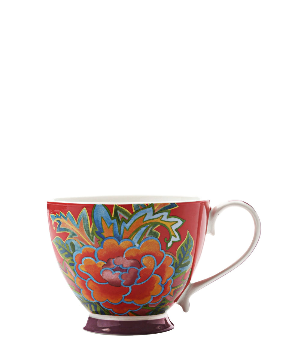 Maxwell & Williams Hanoi Flower Peony Mug - Red