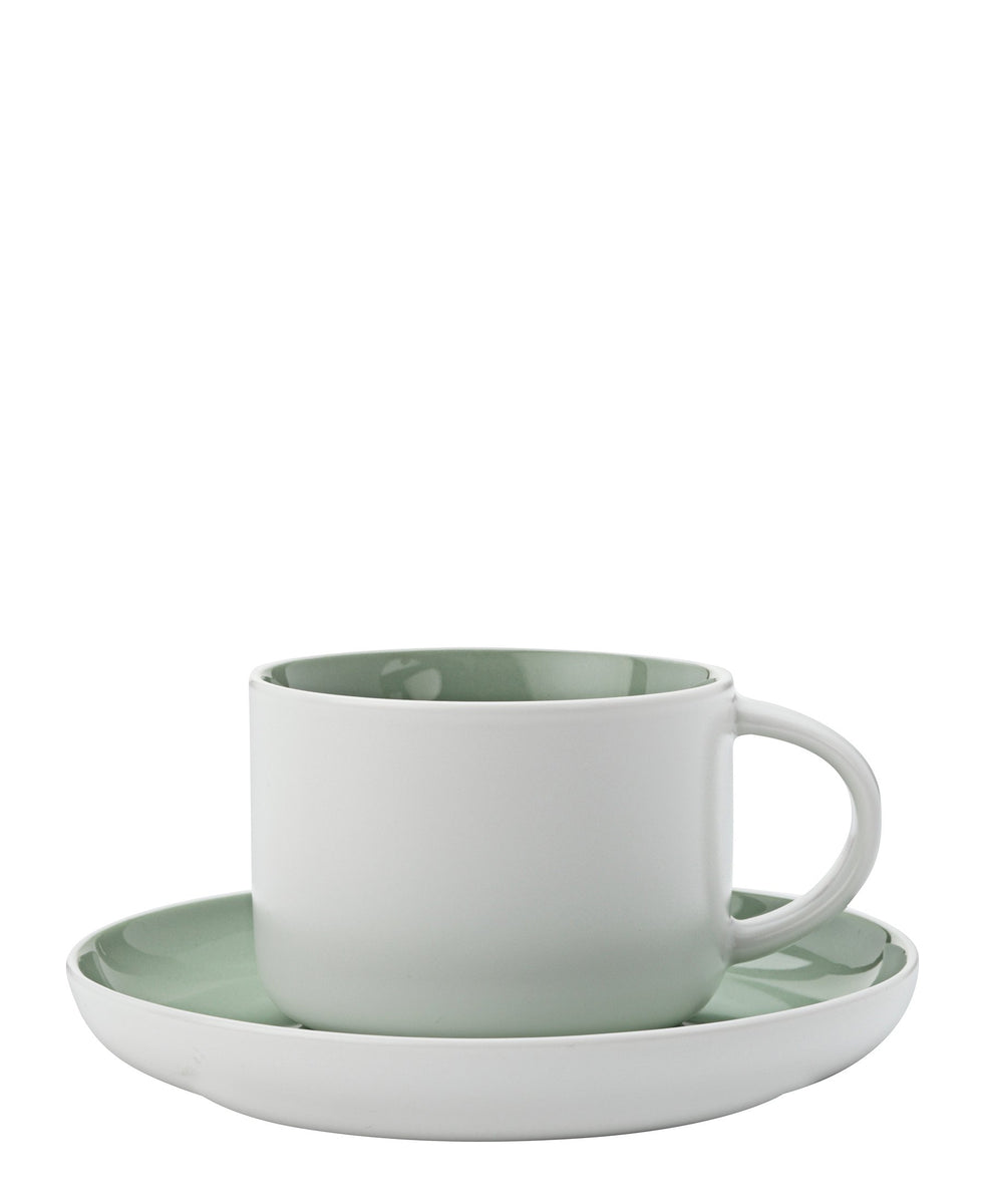 Maxwell & Williams Tea And Saucer Set - Mint