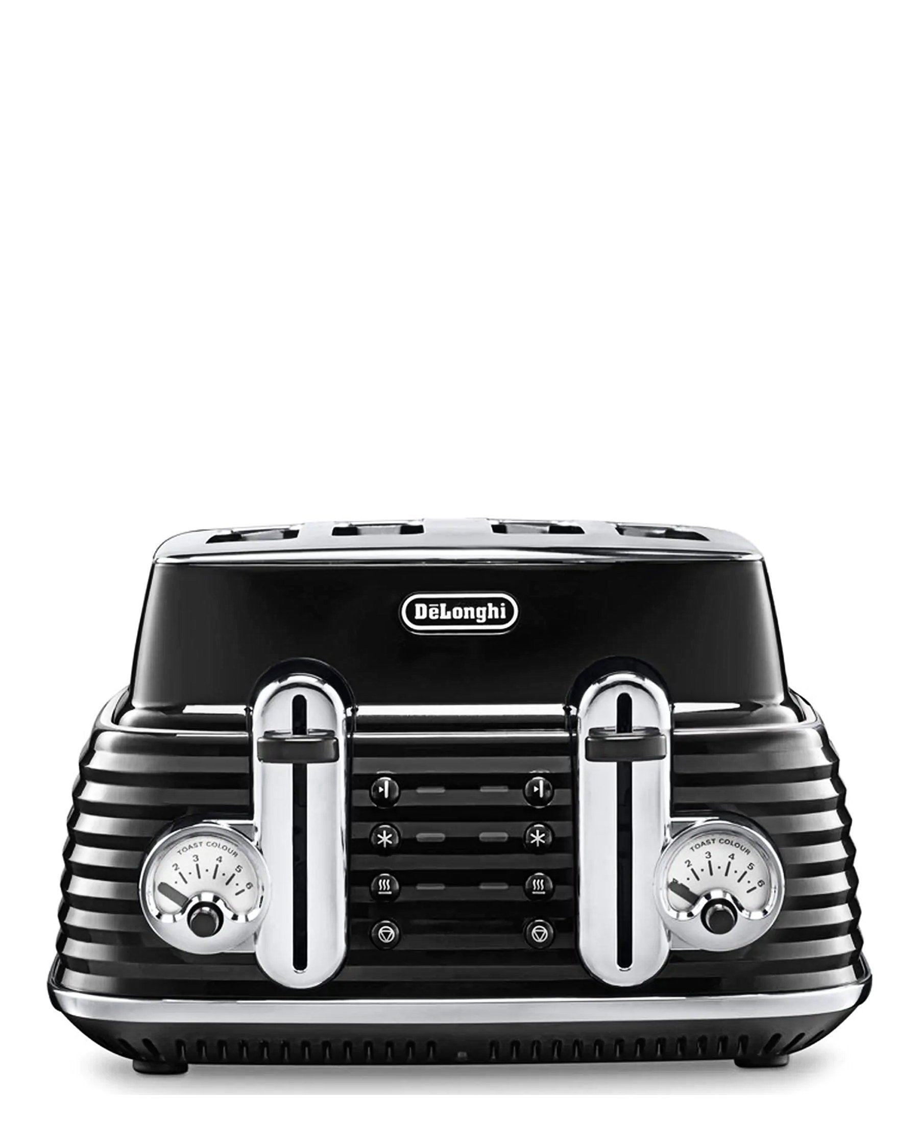 DeLonghi Scultura 4 Slice Toaster - Carbon Black on promo