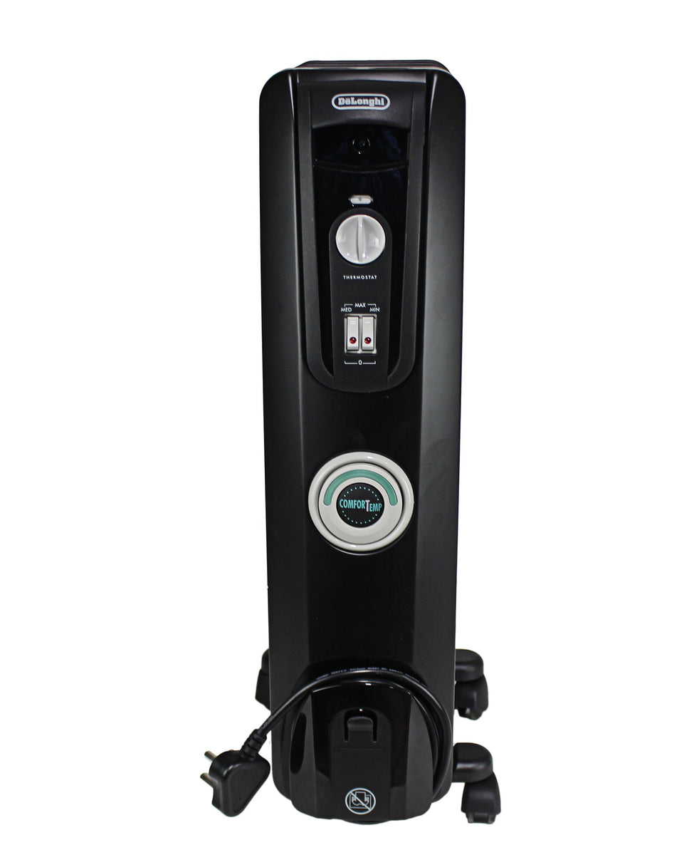 DeLonghi Oil Heater 9 Fin - Black