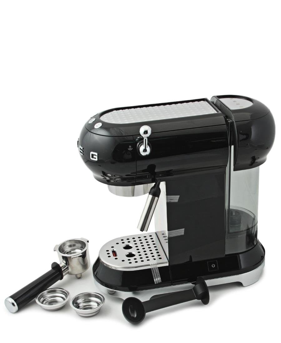 Smeg Espresso Coffee Machine - Black