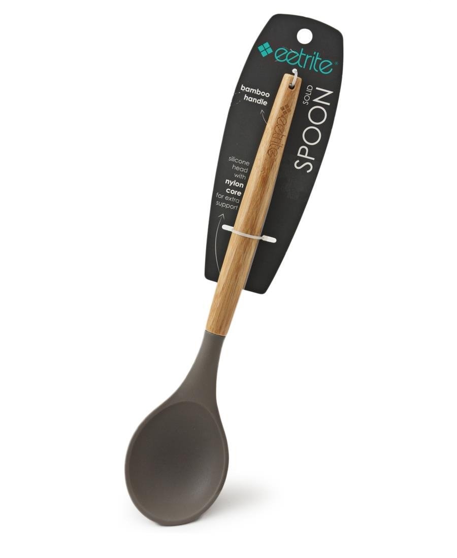 Eetrite Silicone Solid Spoon - Grey