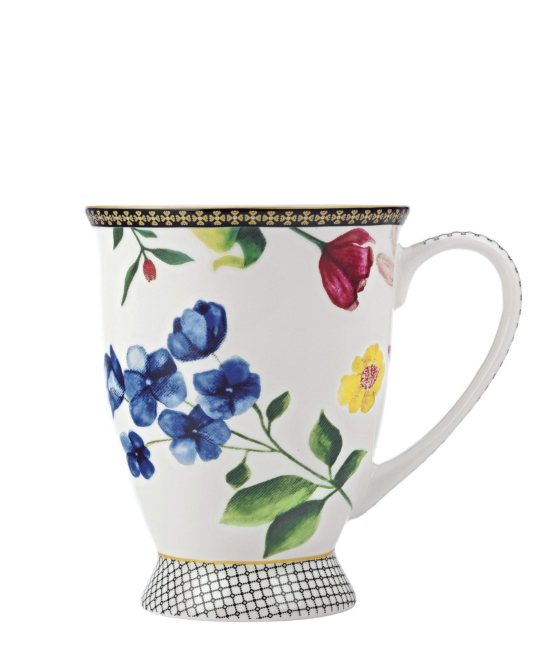 Maxwell & Williams Contessa Footed Mug - White